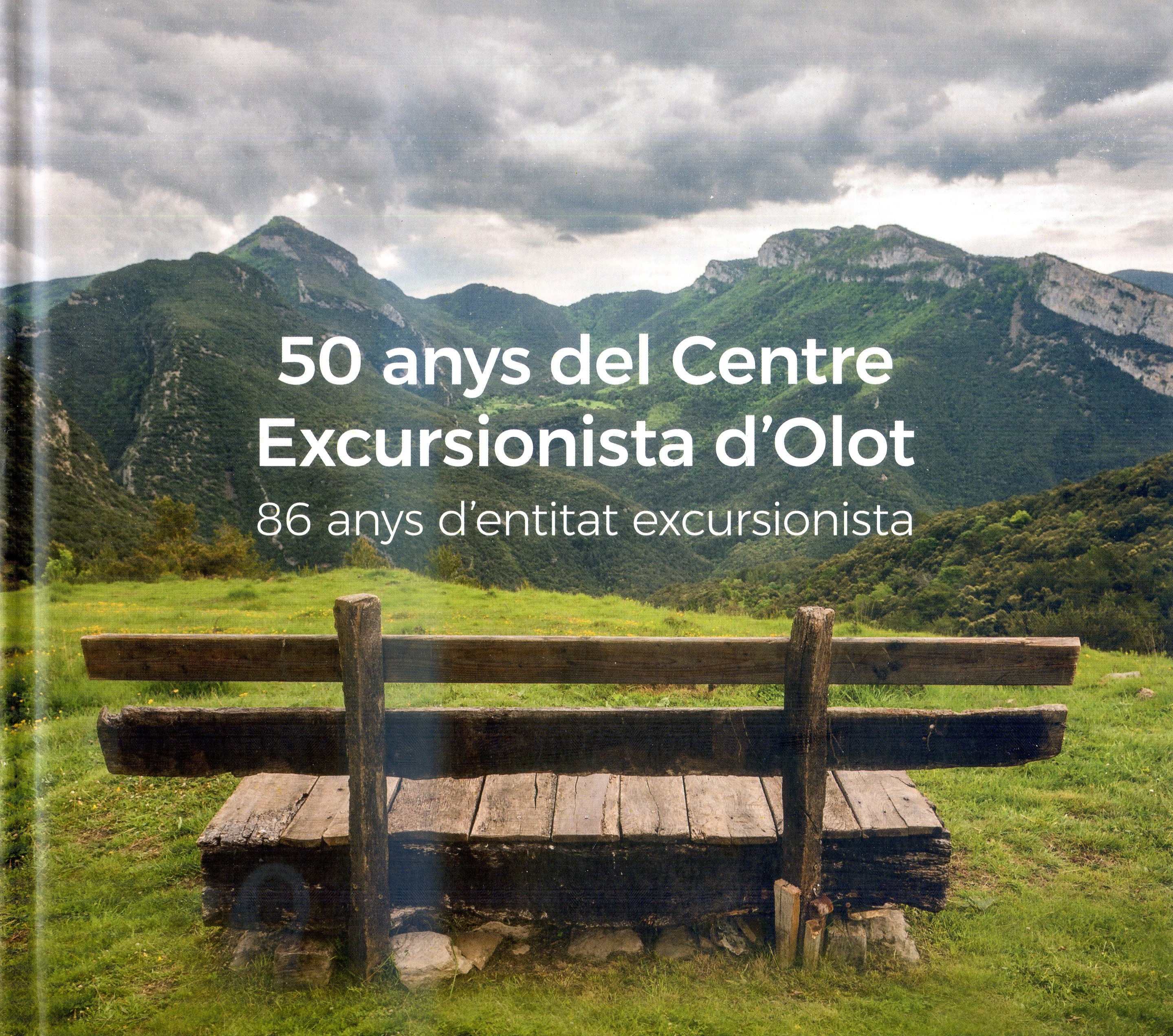 50 anys del Centre Excursionista d'Olot : 86 anys d'entitat excurionista - Portada